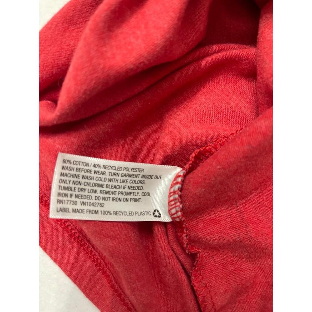 Cat & Jack Long Sleeve T Shirt Red Size S (6-7) - Picture 5 of 5